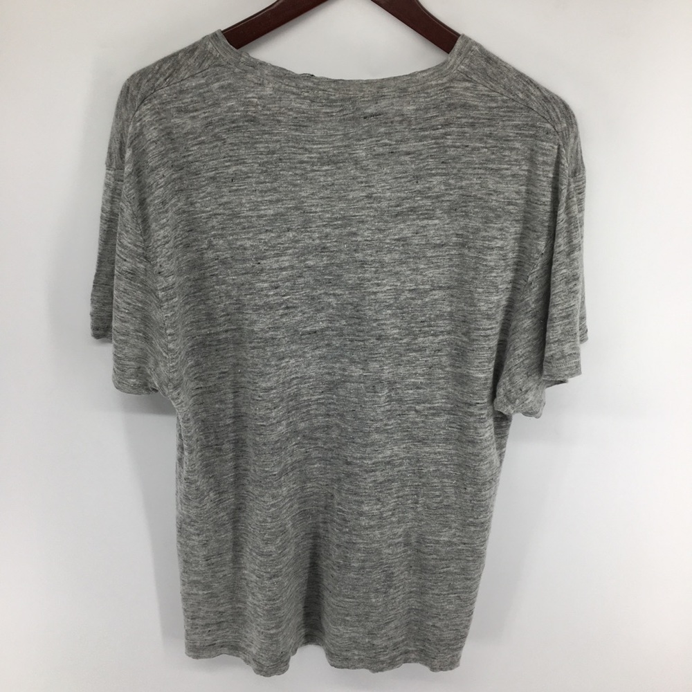 Sandro Gray Short Sleeve Tee - Picture 2 of 9